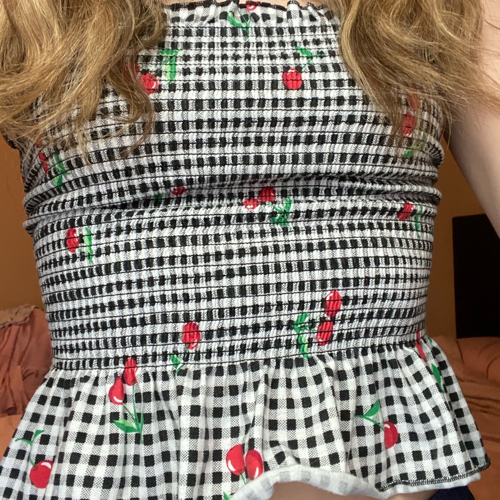 Cherry Tube Top